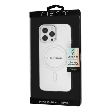 FIBRA Clear Сase with MagSafe iPhone 13 Pro Max / FIBRA Clear Сase with MagSafe + №10096
