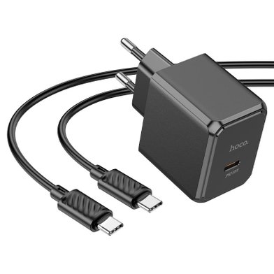 СЗУ Hoco CS15A Ocean single port PD30W charger set(Type-C to Type-C) / Зарядные устройства hoco + №10120