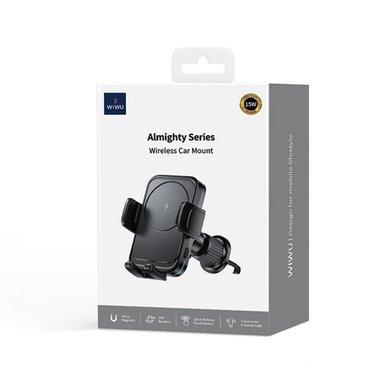 WIWU Автодержатель CH-321 Universal Automatic Wireless car charger / Всё для автомобилей wiwu + №10196