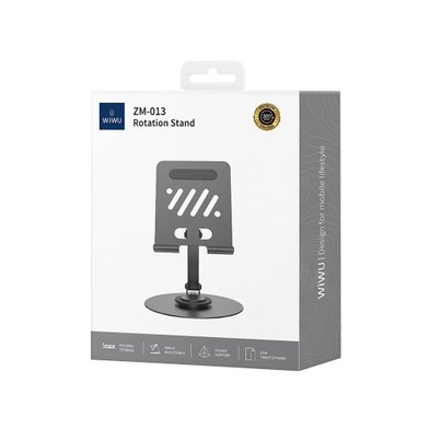 WIWU Подставка для телефона и планшета ZM-013 Desktop Rotation Stand / Компьютеры/Планшеты wiwu + №10338