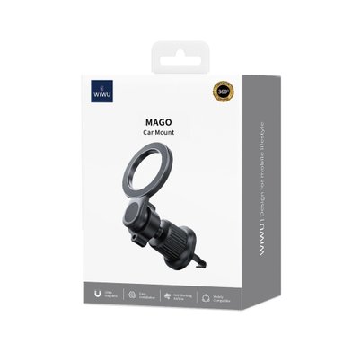 WIWU Автодержатель Wi-W051MAGO Series Magsafe Car Mount / Всё для автомобилей wiwu + №10363