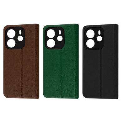 FIBRA Leather Flip case Xiaomi Redmi Note 14 (4G) / FIBRA Leather Flip case + №10383