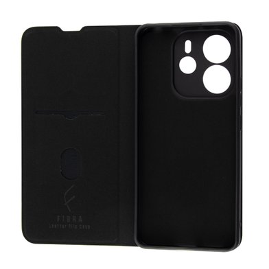 FIBRA Leather Flip case Xiaomi Redmi Note 14 (4G) / FIBRA Leather Flip case + №10383