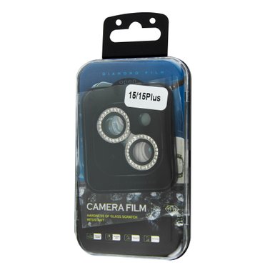 Diamond Camera Lens iPhone 15/15 Plus / apple-iphone-iphone 15 plus + №10436