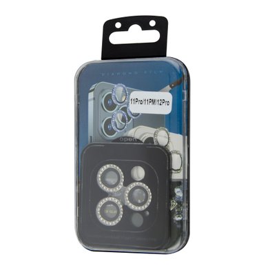 Diamond Camera Lens iPhone 11Pro/11Pro Max/12Pro / apple-iphone-iphone 12 pro + №10430