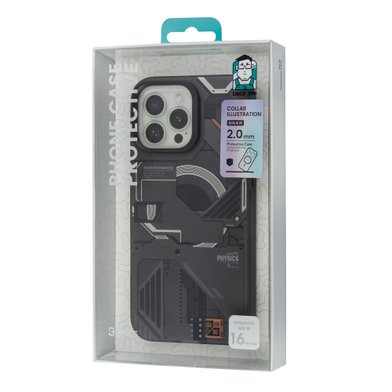 Benks Magnetic Mecha Series Protective Case iPhone 16 Pro / Benks Magnetic Mecha Series Protective Case + №10694