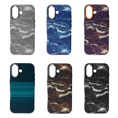 FIBRA Carbonite Design with MagSafe iPhone 16 / FIBRA Carbonite Design with MagSafe + №10725