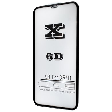 Защитное стекло 6D Full Glue iPhone XR/11 / apple-iphone-iphone xr + №3489
