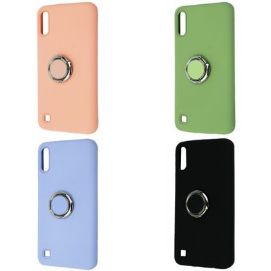 Silicone Cover With Ring Samsung A10/M10 / samsung + №1393
