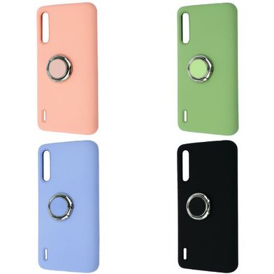 Silicone Cover With Ring Xiaomi MI 9 Lite / Silicone Cover With Ring + №1388
