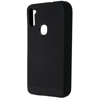 Half-TPU Black Case Samsung M11 / samsung + №1982