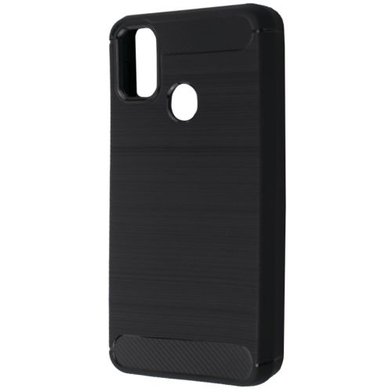 Half-TPU Black Case Samsung M21 / samsung + №1965