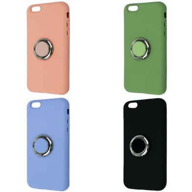 Silicone Cover With Ring Iphone 6 / Silicone Cover With Ring + №1402