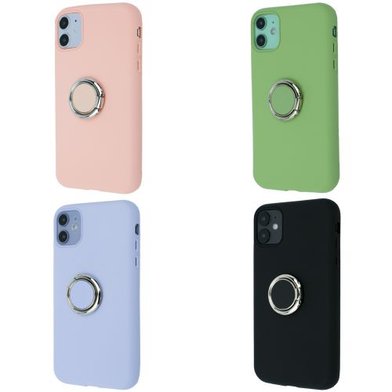 Silicone Cover With Ring Iphone 11 / Silicone Cover With Ring + №1399