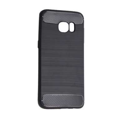 Half-TPU Black Case Samsung S7 Edge / samsung + №1956