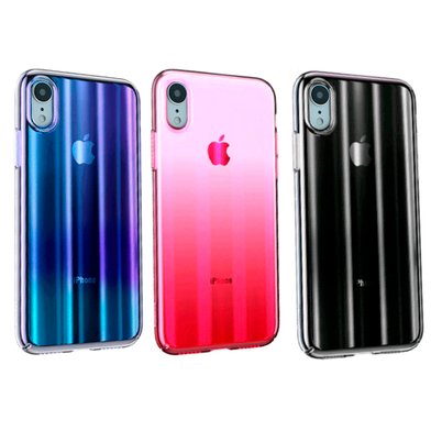 Baseus Aurora Case Transparent For Apple iPhone XR / Baseus Aurora Case Transparent + №3344