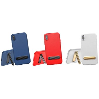Baseus Happy Watching Supporting Case For iPhone X/XS / Baseus Happy Watching Supporting Case + №3305