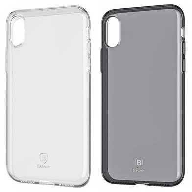 Baseus Simple Series Case（With Pluggy TPU) For Iphone X/XS Transparent / Baseus Simple Series Case + №3271