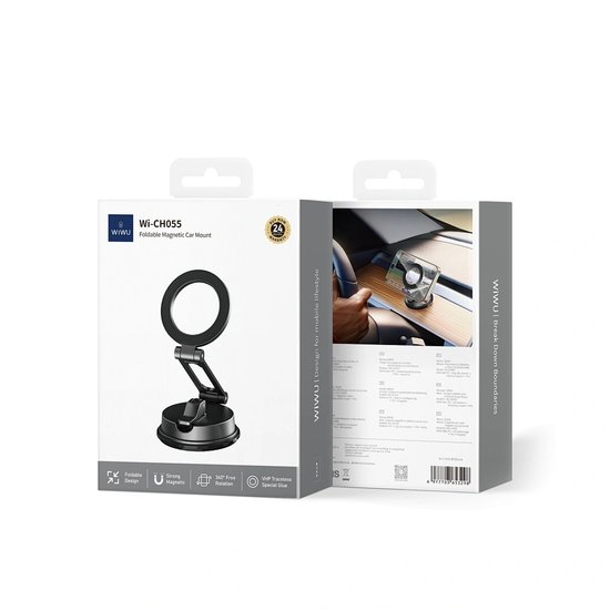 WIWU Автодержатель Wi-CH055 Foldable Magnetic Car Mount