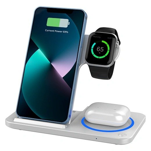 WiWU БЗП Wi-W020 3 in 1 Wireless Charger
