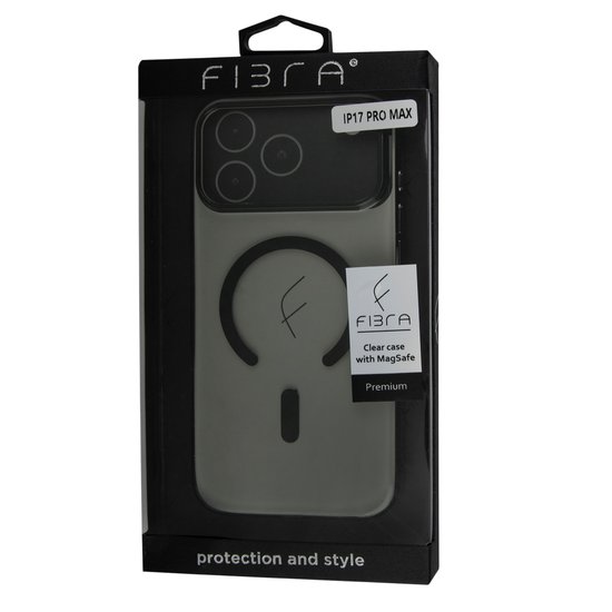 FIBRA Clear Сase with MagSafe iPhone 17 Pro Max Open Camera
