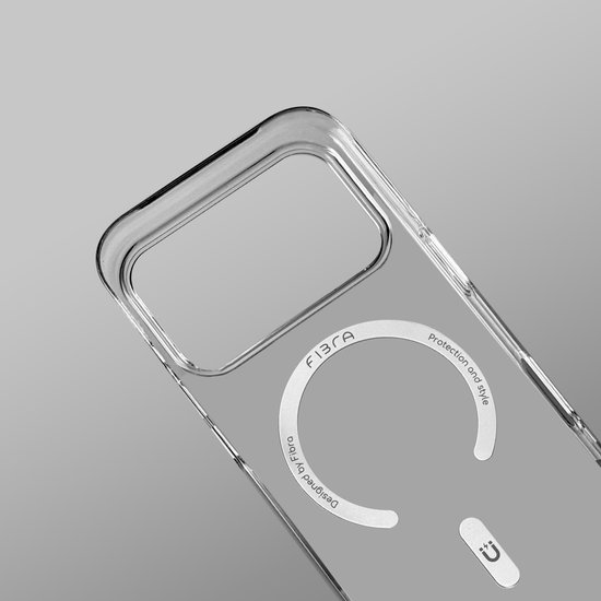 FIBRA Clear Сase with MagSafe iPhone 17 Pro Max Open Camera