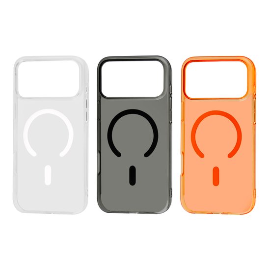 FIBRA Clear Сase with MagSafe iPhone 17 Pro Open Camera