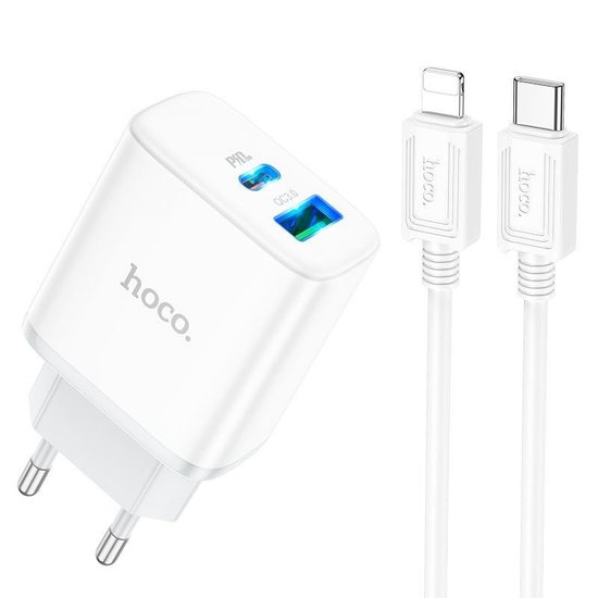 СЗУ Hoco C105A Stage  PD20W+QC3.0 (Type-C to iP)