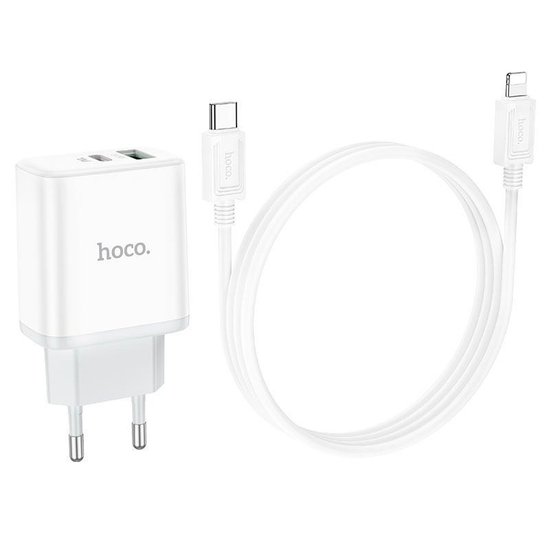 МЗП Hoco C105A Stage  PD20W+QC3.0 (Type-C to iP)