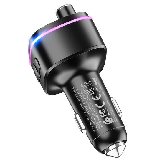 FM Модулятор HOCO E62 Fast PD20W+QC3.0