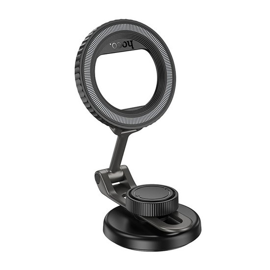 Автоутримувач Hoco H77 View folding magnetic ring (center console)