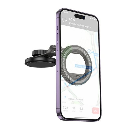Автоутримувач Hoco H77 View folding magnetic ring (center console)
