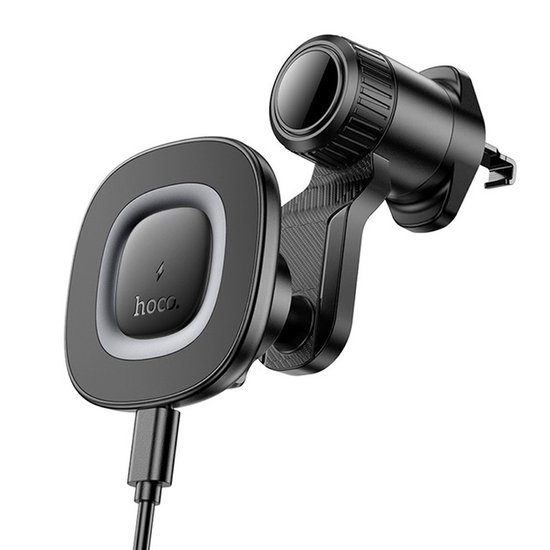 Автодержатель Hoco HW30 Crown magnetic wireless (air outlet)
