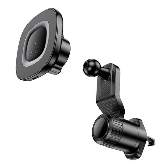 Автодержатель Hoco HW30 Crown magnetic wireless (air outlet)