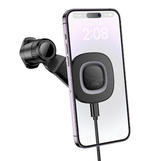 Автодержатель Hoco HW30 Crown magnetic wireless (air outlet)
