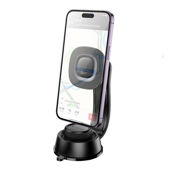 Автотримач Hoco HW31 Crown magnetic wireless (center console)