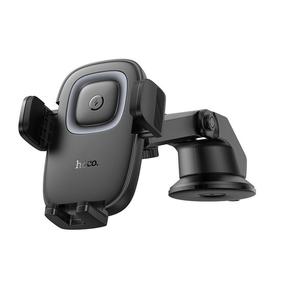Автотримач Hoco HW32 Crown push-type wireless (center console)