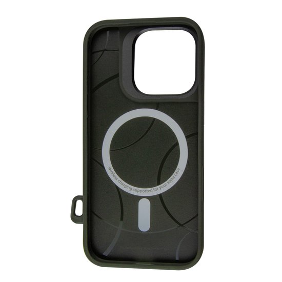 Kajsa Military Collection Straps back case for iPhone 16 Pro Max