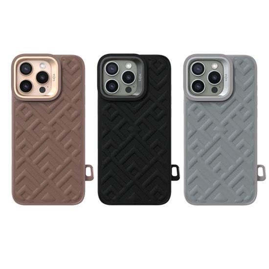 Kajsa Briquette Collection Rhombus back case for iPhone 16 Pro Max