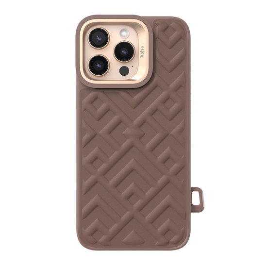 Kajsa Briquette Collection Rhombus back case for iPhone 16 Pro