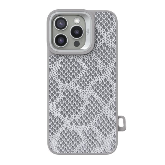 Kajsa Glamorous Collection Complex Lizard  back case for iPhone 16 Pro