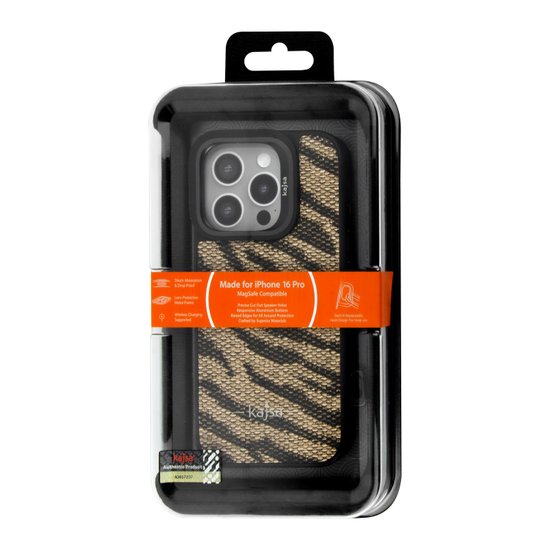 Kajsa Glamorous Collection Wild III back case for iPhone 16 Pro Max