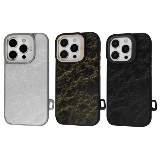 Kajsa Glamorous Collection Metallic Glossy Pastry V.2 back case for iPhone 16 Pro Max
