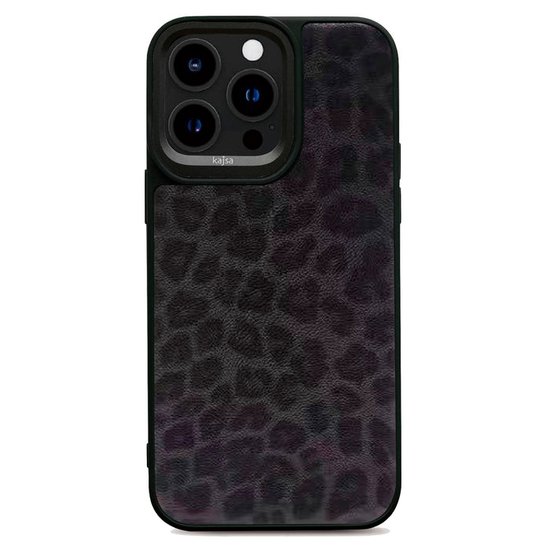Kajsa Glamorous Collection Leopard Pattern back case for iPhone 15 Pro Max