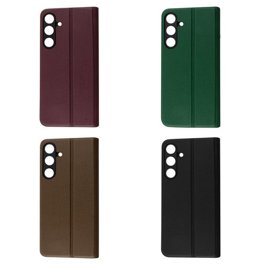 FIBRA Leather Flip case Samsung S25 FE