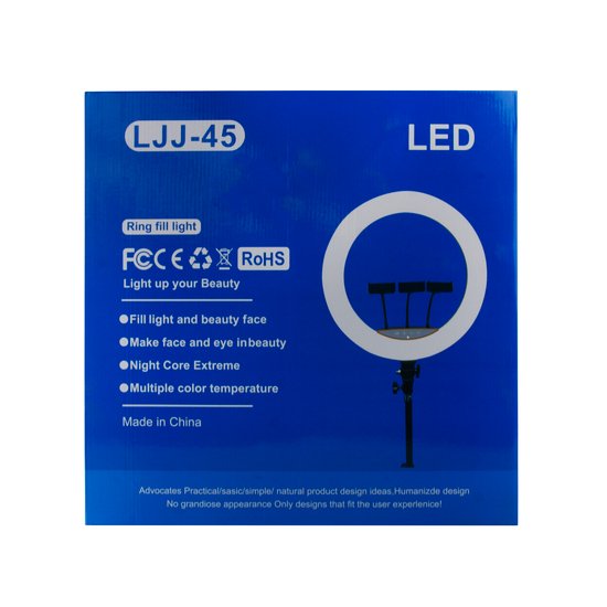 Кольцевая лампа LED Ring Fill Light LJJ-45