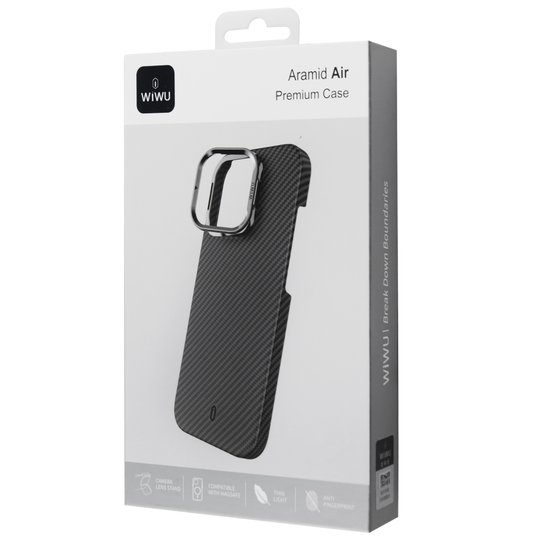 WIWU Чехол DCC-206 Aramid  Air blk  for iPhone 17 Pro Max