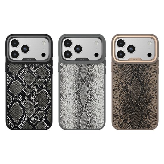 Kajsa Glamorous Collection Snake Pattern 2 Case iPhone 17 Pro