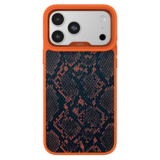 Kajsa Glamorous Collection Snake Pattern 2 Case iPhone 17 Pro Max