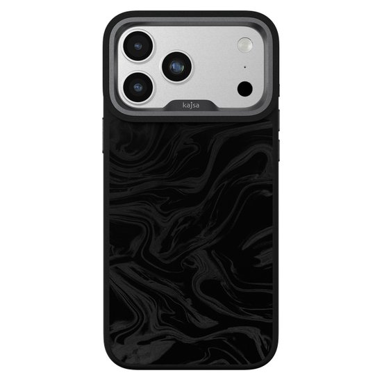 Kajsa Glamorous Collection Fluid Art Pattern Case iPhone 17 Pro